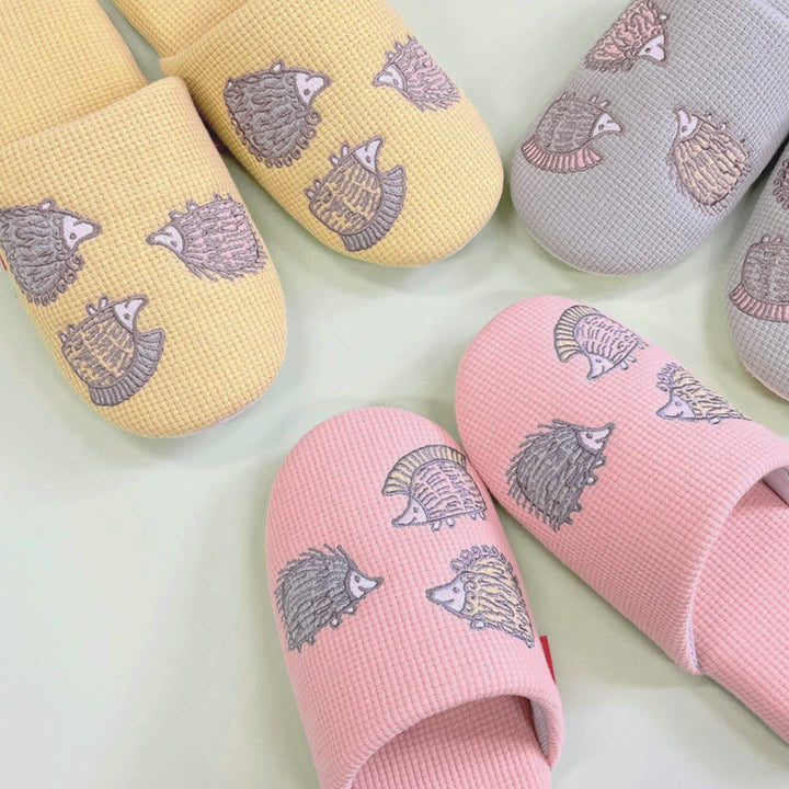 スリッパリサ・ラーソンはりねずみワッフルM24.0～25.0cm洗える