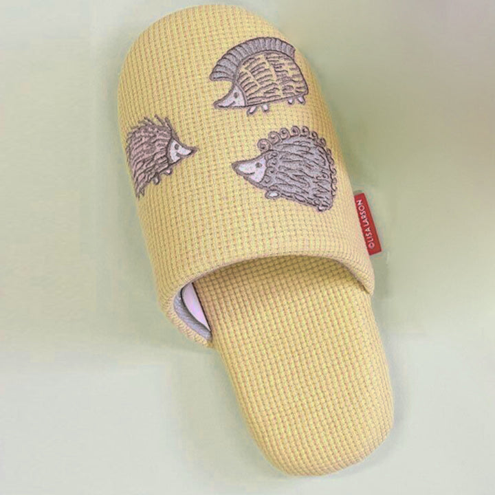 スリッパリサ・ラーソンはりねずみワッフルL26.0～27.0cm洗える