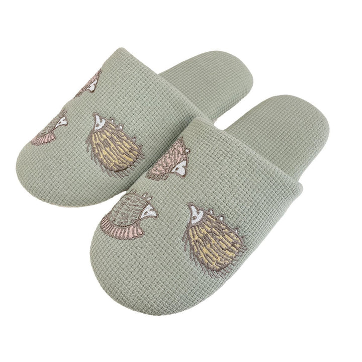 スリッパリサ・ラーソンはりねずみワッフルL26.0～27.0cm洗える