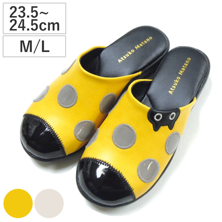 スリッパてんとう虫サンダルML約23.5約24.5cm