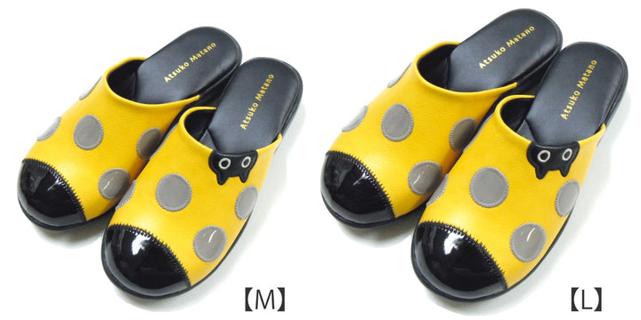 スリッパてんとう虫サンダルML約23.5約24.5cm