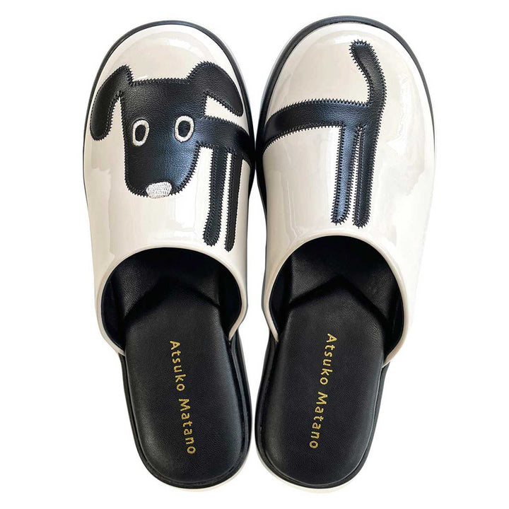 スリッパ外履きサンダルクロ約23.5cm