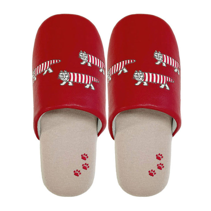 スリッパリサ・ラーソンあしあとマイキーM約24.0cm