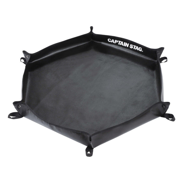 ヘキサ焚き火シートキャプテンスタッグ