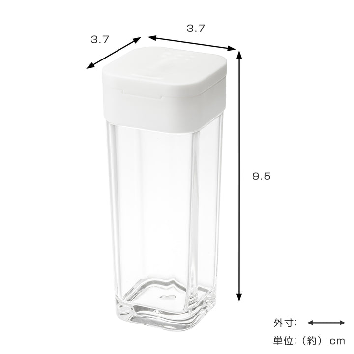 山崎実業AQUAスパイスボトルアクア