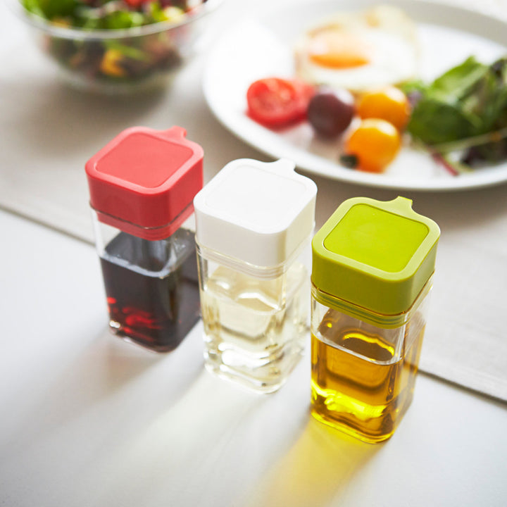 山崎実業AQUAプッシュ式醤油差しアクア