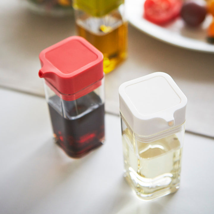 山崎実業AQUAプッシュ式醤油差しアクア