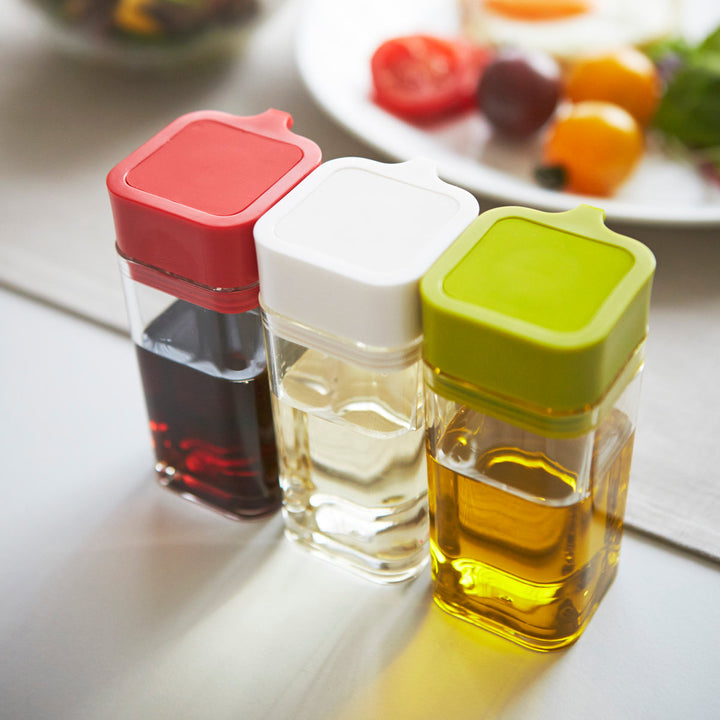 山崎実業AQUAプッシュ式醤油差しアクア