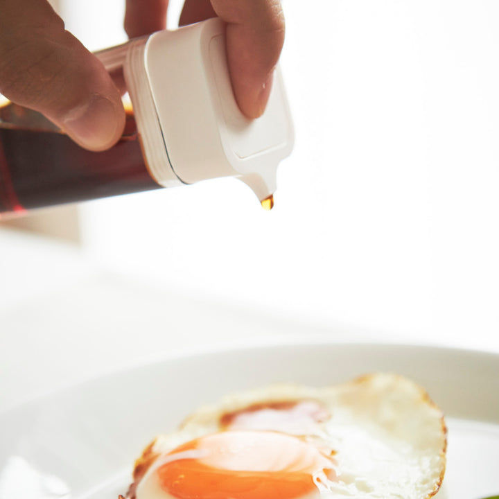 山崎実業AQUAプッシュ式醤油差しアクア