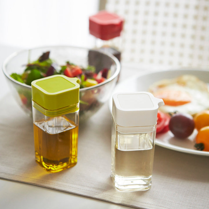 山崎実業AQUAプッシュ式醤油差しアクア