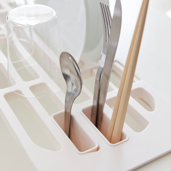 山崎実業AQUA伸縮水切りラックアクア