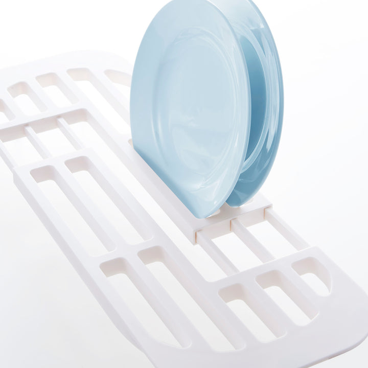 山崎実業AQUA伸縮水切りラックアクア