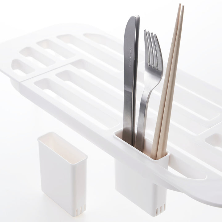 山崎実業AQUA伸縮水切りラックアクア