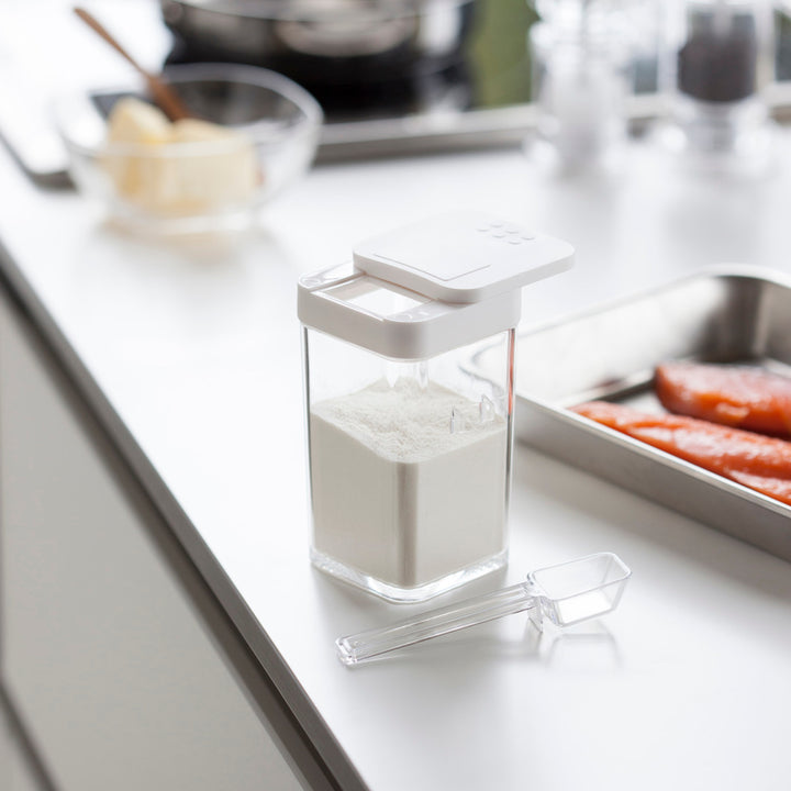 山崎実業AQUA小麦粉＆スパイスボトルアクア