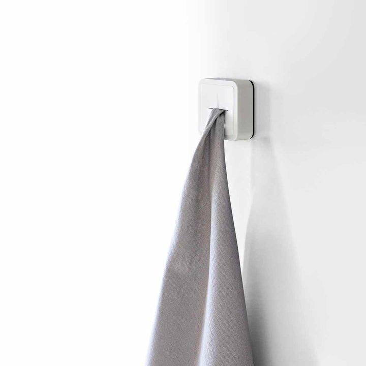 山崎実業AQUAマグネットキッチンタオルホルダーアクアホワイト