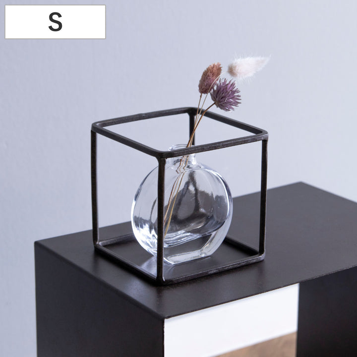 フレームジョセフアイアンディスプレイワイヤーフレームキューブSサイズ