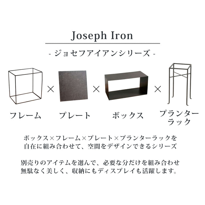 フレームジョセフアイアンディスプレイワイヤーフレームキューブSサイズ