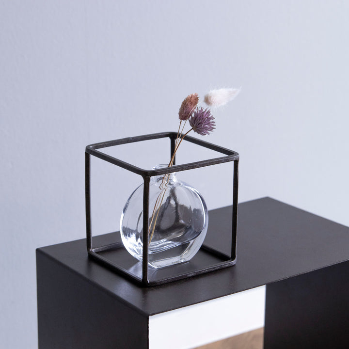 フレームジョセフアイアンディスプレイワイヤーフレームキューブSサイズ