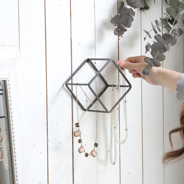 フレームジョセフアイアンディスプレイワイヤーフレームキューブSサイズ