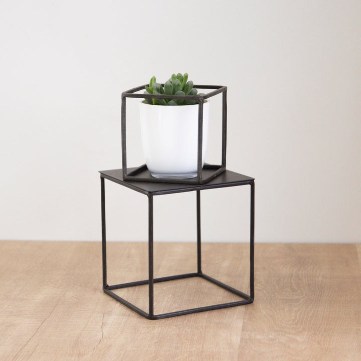 フレームジョセフアイアンディスプレイワイヤーフレームキューブSサイズ