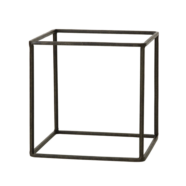 フレームジョセフアイアンディスプレイワイヤーフレームキューブLサイズ