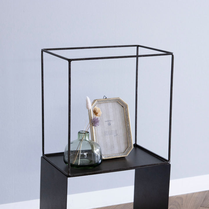 フレームジョセフアイアンフレームスクエア30×20×30cm