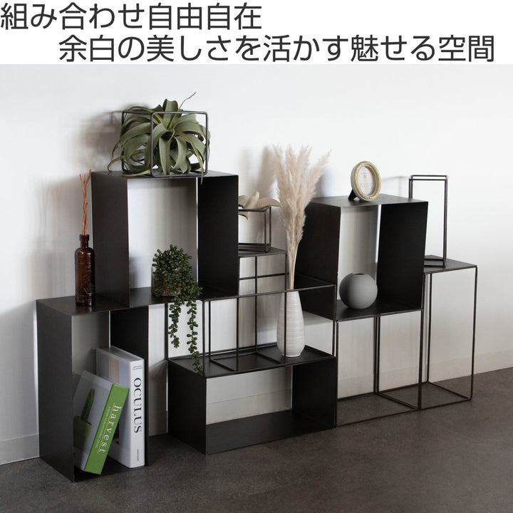 ボックスジョセフアイアンボックスレクト40×20×20cm