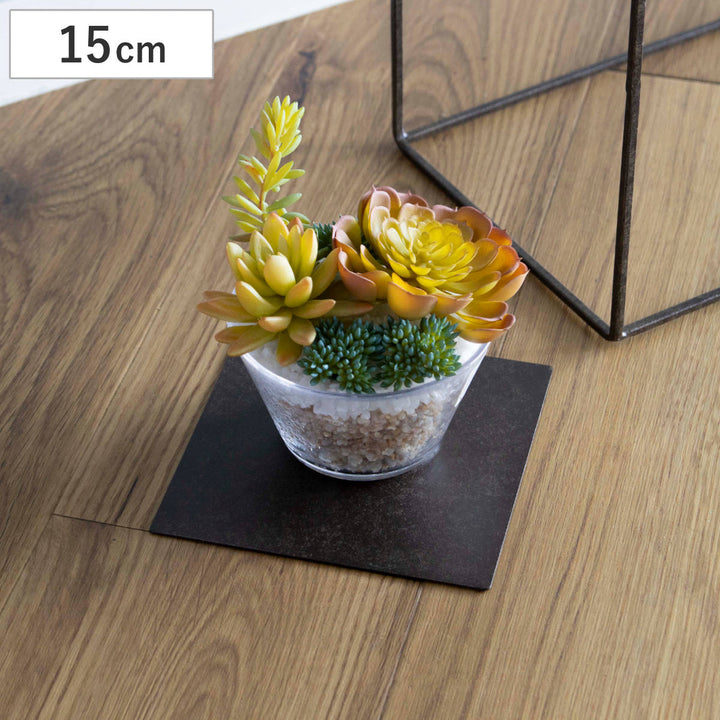 プレートジョセフアイアンプレート15×15cm