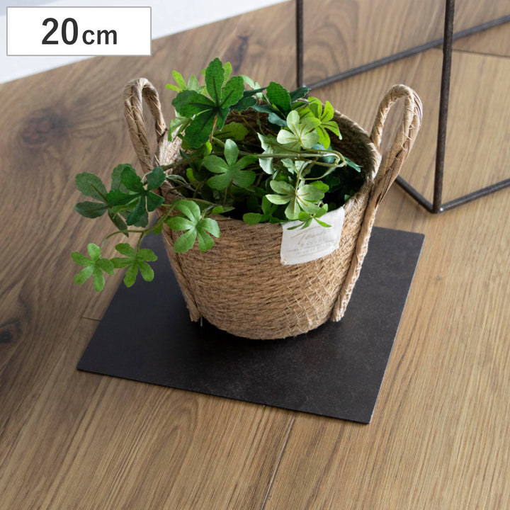 プレートジョセフアイアンプレート20×20cm