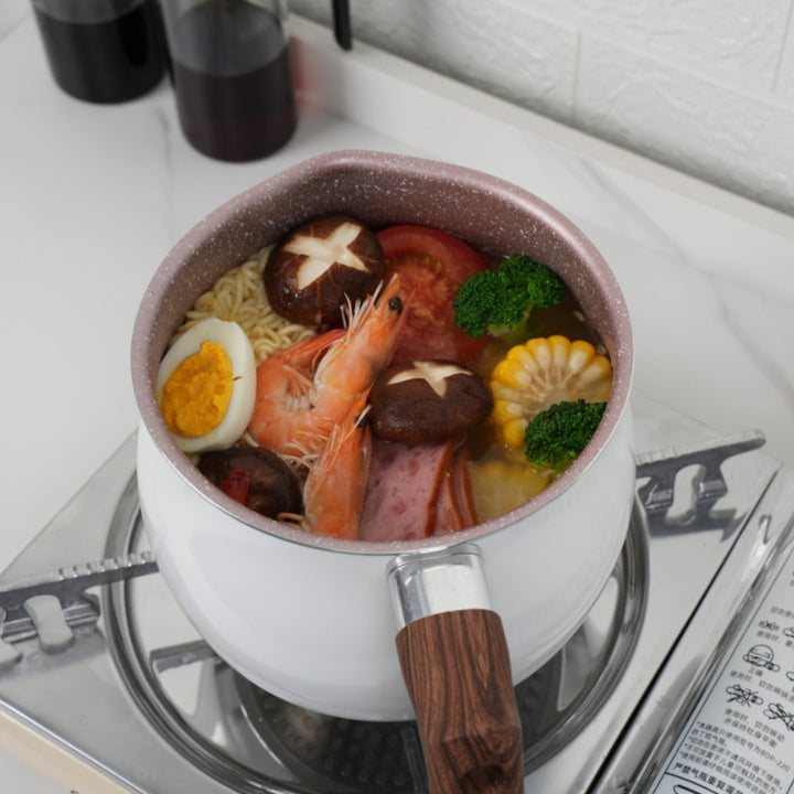 マルチポット15cmIH対応ホワイトマルチポットパン