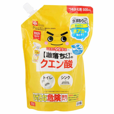 激落ちくん クエン酸 スプレー 詰替 500ml 液体タイプ