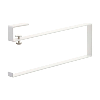 山崎実業 Plate 戸棚下キッチンペーパーホルダー プレート ホワイト