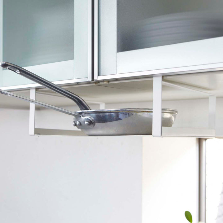 山崎実業Plate戸棚下収納ラックプレートホワイト