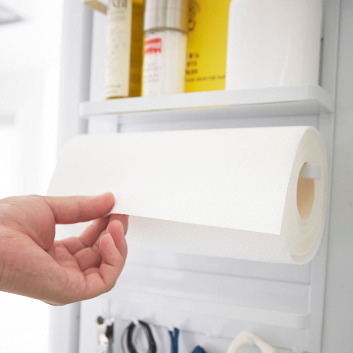 山崎実業Plateマグネット冷蔵庫サイドラックプレート