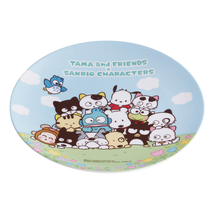 プレート薄肉メラミンプレートタマ×サンリオキャラクターズ