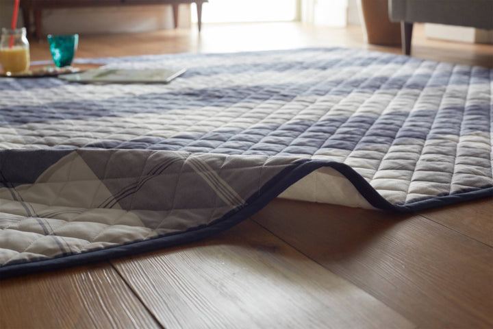 ラグFabtheHome190×190cmアクロス洗える