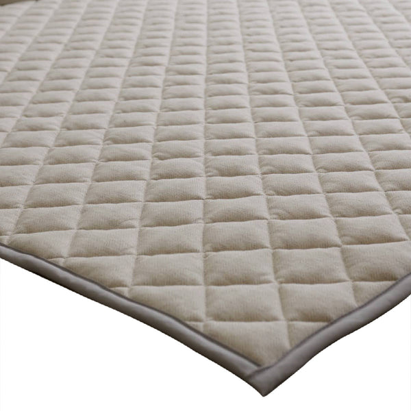 ラグFabtheHome190×240cmヘリンボーンニット洗える