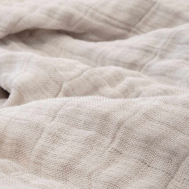 ガーゼケットシングルコットンリネン無添加日本製