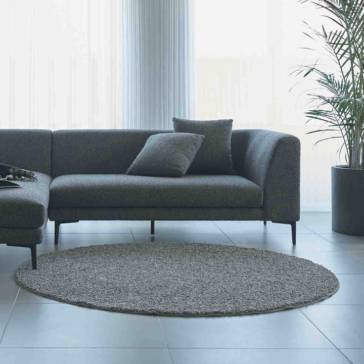 ラグ直径160cm円型床暖房対応form