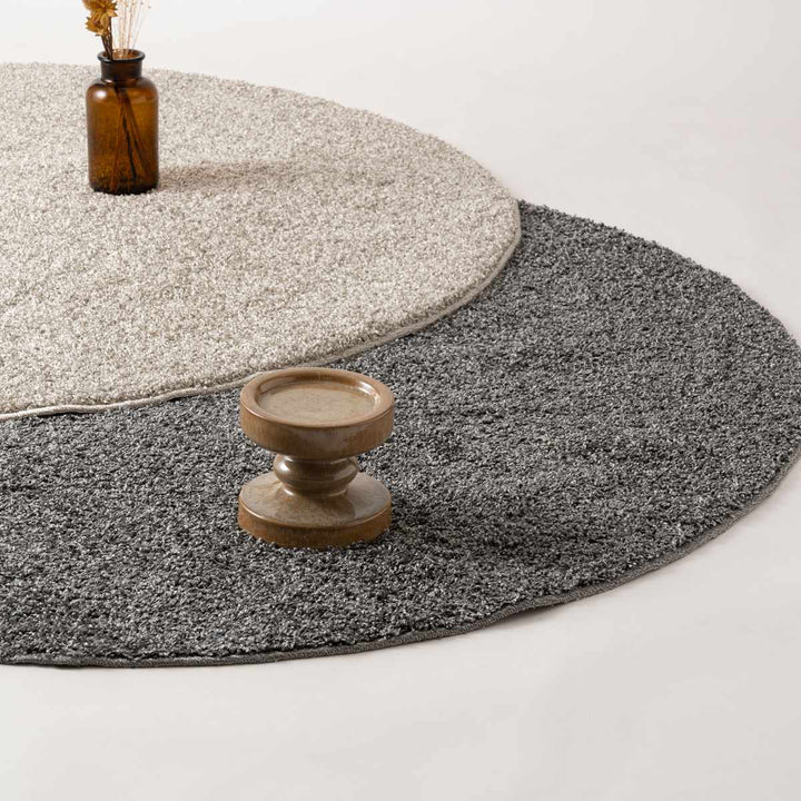 ラグ直径160cm円型床暖房対応form