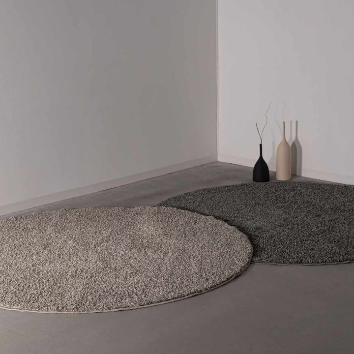 ラグ直径160cm円型床暖房対応form