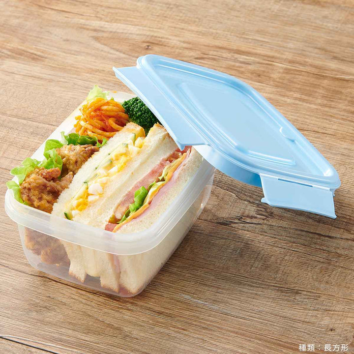 保存容器 640ml パックスタッフ ジャストロック 正方形 長方形 Lサイズ 