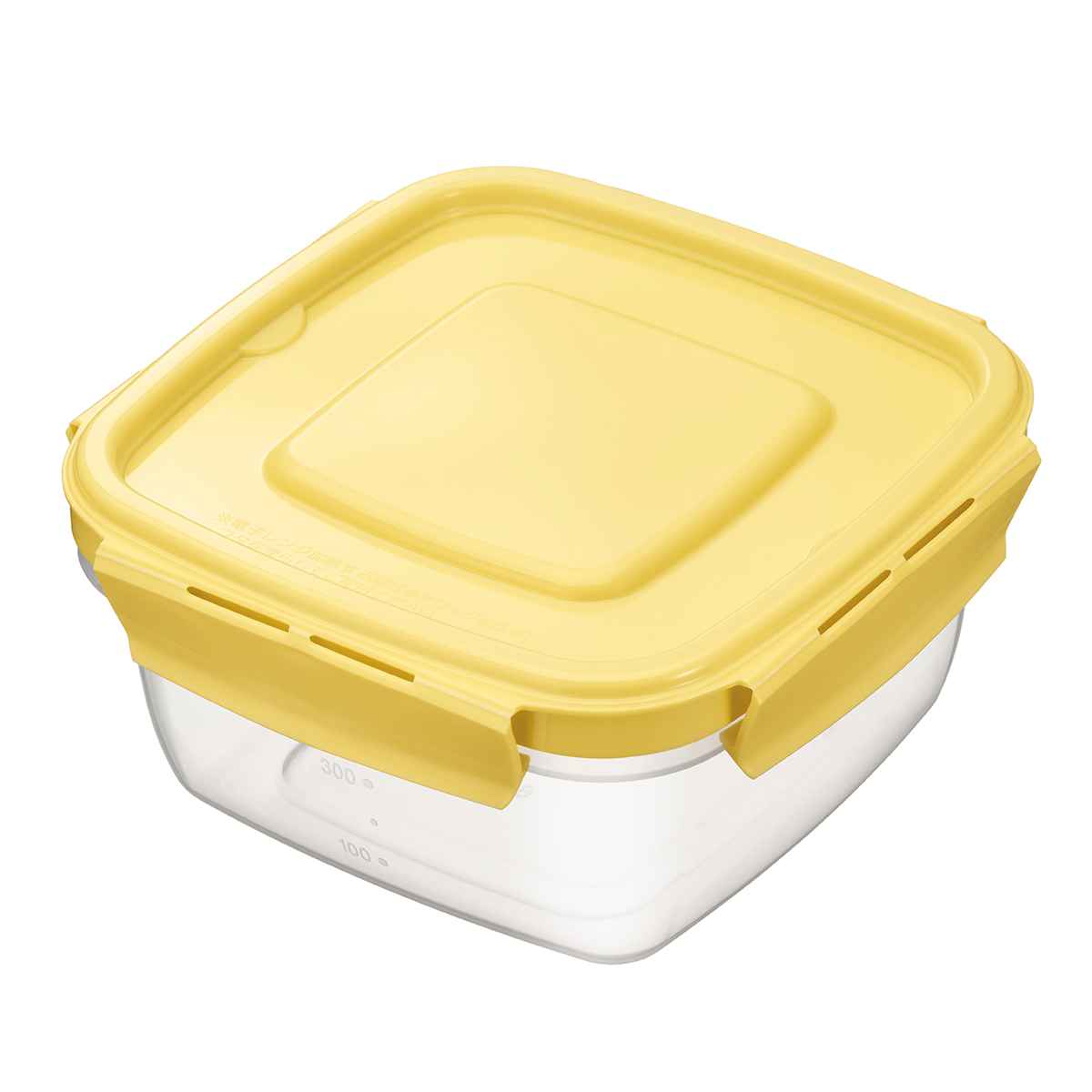 保存容器 640ml パックスタッフ ジャストロック 正方形 長方形 Lサイズ