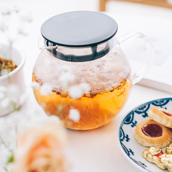 HARIOハリオティーポット600mlジャンピングリーフポット