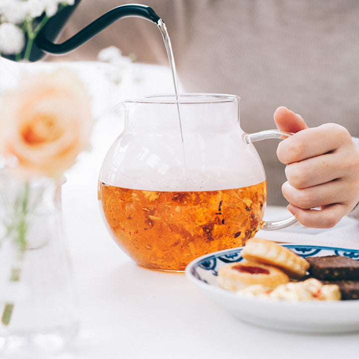 HARIOハリオティーポット600mlジャンピングリーフポット