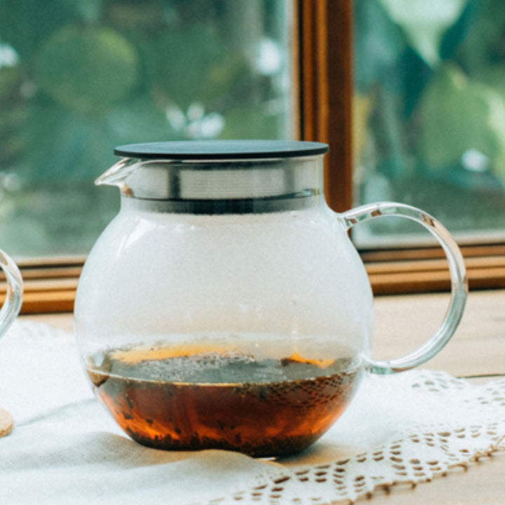 HARIOハリオティーポット600mlジャンピングリーフポット