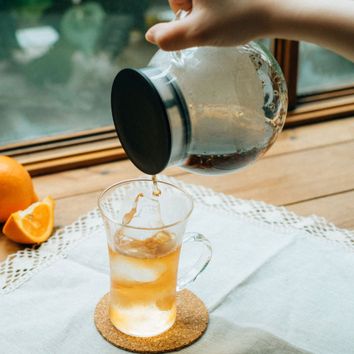 HARIOハリオティーポット600mlジャンピングリーフポット