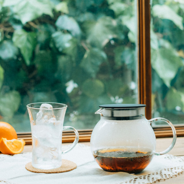 HARIOハリオティーポット600mlジャンピングリーフポット