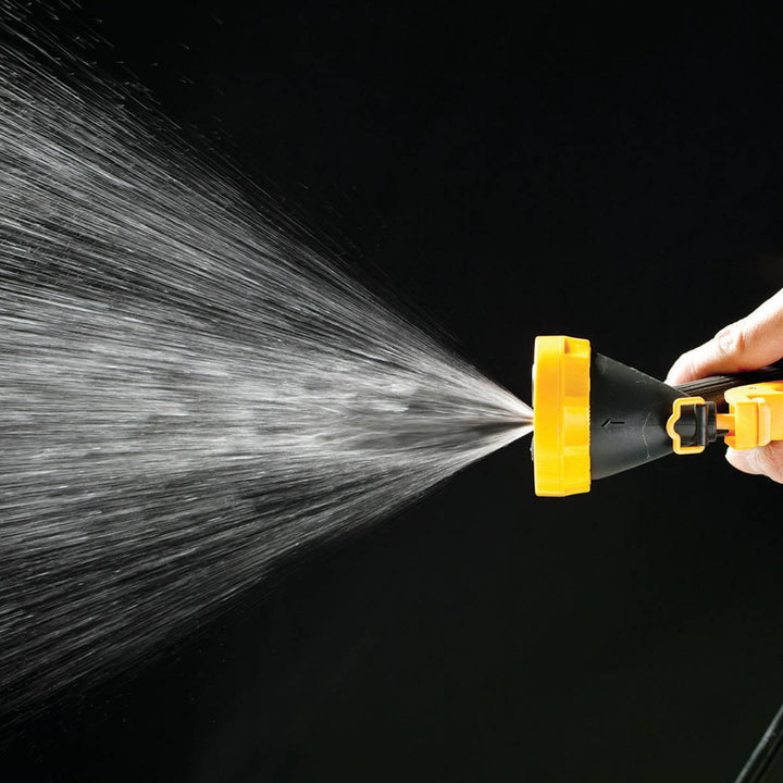 水圧クリーナー持ち運びできる7Lウォッシュ＆クリーンEX道具清掃電源不要ポンプ式