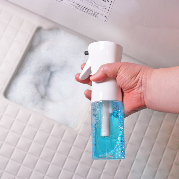 泡専用スプレースプレーボトル詰め替え用ボトル泡スプレー泡洗剤泡が出るバブル食器洗い水筒細部